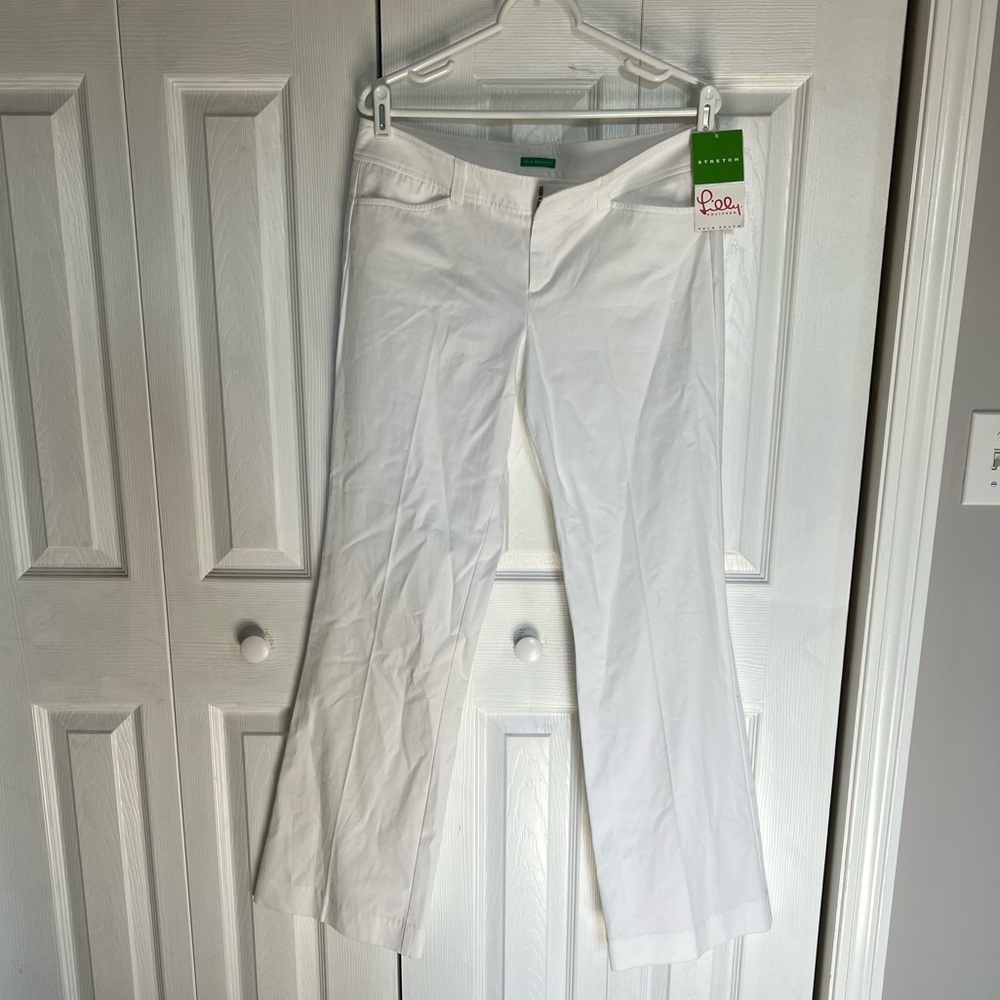 Brand new, white Lilly Pulitzer pants. Size 8. Palm Beach